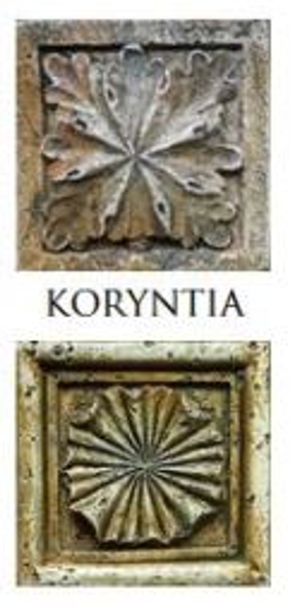 4251549335719 - Barock Kunststein SÃ¤ule   BlumensÃ¤ule 23 x 23 x H 73 cm - Verschiedene Farben - Antik Stil GartensÃ¤ule