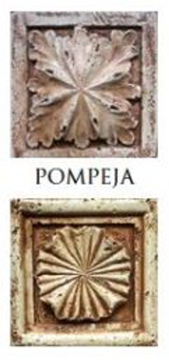 4251549335733 - Barock Kunststein SÃ¤ule   BlumensÃ¤ule 23 x 23 x H 73 cm - Verschiedene Farben - Antik Stil GartensÃ¤ule