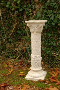 4251549335641 - Barock Kunststein SÃ¤ule   BlumensÃ¤ule 23 x 23 x H 73 cm - Verschiedene Farben - Antik Stil GartensÃ¤ule
