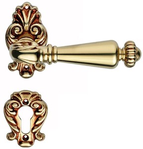 4251549342953 - Barock TÃ¼rgriff Set FranzÃ¶sisches Gold 14 x H 82 cm - BarockmÃ¶bel