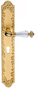 4251549342564 - Luxus Barock TÃ¼rgriff Set mit Swarovski Kristallglas Gold 143 x H 406 cm - Erstklassische QualitÃ¤t