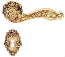 4251549343158 - Jugendstil TÃ¼rgriff Set FranzÃ¶sisches Gold 154 x H 54 cm - Barock & Jugendstil Accessoires