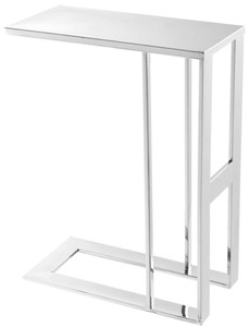 4251549336754 - Luxus Designer Edelstahl Beistelltisch Silber 45 x 23 x H 60 cm - DesignermÃ¶bel