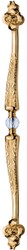 4251549343202 - Barock Messing TÃ¼rgriff Set mit Swarovski Kristallglas FranzÃ¶sisches Gold 72 x 84 cm - Edel & Prunkvoll