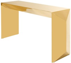 4251549336969 - Luxus Designer Konsole   Konsolentisch Gold 155 x 45 x H 76 cm - DesignermÃ¶bel