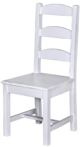 4251549337003 - Landhausstil Esszimmerstuhl 48 x 41 x H 93 cm - Verschiedene Farben - Shabby Chic EsszimmermÃ¶bel