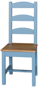 4251549337041 - Landhausstil Esszimmerstuhl 48 x 41 x H 93 cm - Verschiedene Farben - EsszimmermÃ¶bel