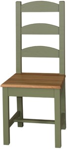 4251549337065 - Landhausstil Esszimmerstuhl 48 x 41 x H 93 cm - Verschiedene Farben - EsszimmermÃ¶bel