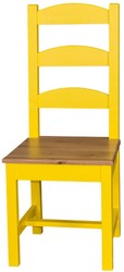 4251549337072 - Landhausstil Esszimmerstuhl 48 x 41 x H 93 cm - Verschiedene Farben - EsszimmermÃ¶bel