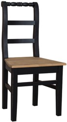 4251549337126 - Landhausstil Esszimmerstuhl 48 x 41 x H 93 cm - Verschiedene Farben - KÃ¼chenstuhl Shabby Chic Look