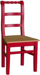 4251549337157 - Landhausstil Esszimmerstuhl 48 x 41 x H 93 cm - Verschiedene Farben - KÃ¼chenstuhl Shabby Chic Look