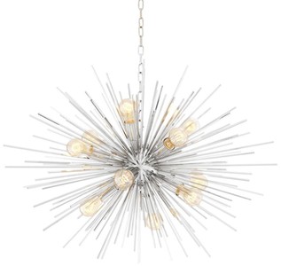 4251549337423 - Luxus Kronleuchter Silber Ã 90 x H 60 cm - Luxus MÃ¶bel
