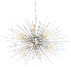 4251549337423 - Luxus Kronleuchter Silber Ã 90 x H 60 cm - Luxus MÃ¶bel