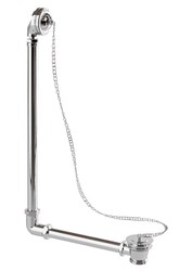 4251549338079 - Ab und Ãberlauf System inkl Siphon Chrom fÃ¼r Nostalgie Badewanne Naturstein freistehend 1700mm BCha