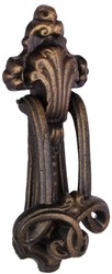 4251549338192 - Barock Gusseisen TÃ¼rklopfer Bronze H 22 cm - Deko Accessoires