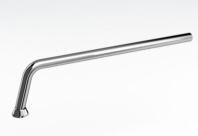 4251549338291 - Ablaufrohr Chrom fÃ¼r Nostalgie Badewanne Naturstein freistehend 1700mm BCha - Ablauf Rohr