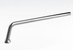 4251549338291 - Ablaufrohr Chrom fÃ¼r Nostalgie Badewanne Naturstein freistehend 1700mm BCha - Ablauf Rohr