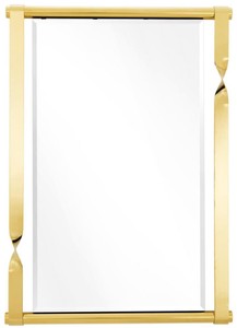 4251549338659 - Designer Edelstahl Spiegel   Wandspiegel Gold 95 x 9 x H 134 cm - DesignermÃ¶bel