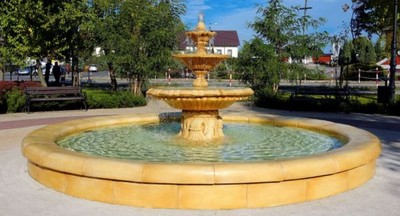 4251549338697 - Garten Deko Barock Springbrunnen Ã 465 x H 180 cm - Prunkvoller Gartenbrunnen