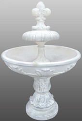 4251549338871 - Jugendstil Gartenbrunnen   Springbrunnen Ã 108 x H 156 cm - Dekorativer Kunststeinbrunnen