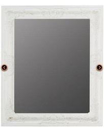 4251549339014 - Barock Wandspiegel Weiss HÃ¶he 62 cm Breite 52 cm - Edel & Prunkvoll - Vintagelook - Handgefertigt