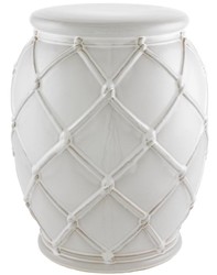 4251549339939 - Keramik Trommel Antik WeiÃ Ã 35 x H 46 cm - Luxus Kollektion