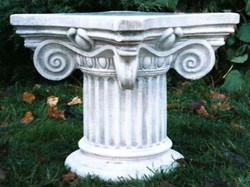 4251549339977 - Barock SÃ¤ule   BlumensÃ¤ule 58 x 58 x H 42 cm - Prunkvolle GartensÃ¤ule im Barockstil