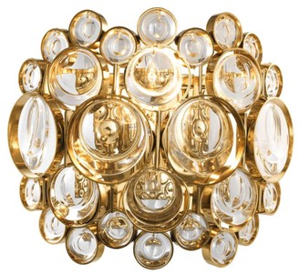 4251549340140 - Luxus Wandleuchte Gold 24 x 13 x H 21 cm - Designer WohnzimmermÃ¶bel