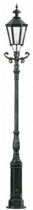 4251549340294 - Barock Gartenlaterne 42 x 35 x H 315 cm - Verschiedene Farben - Wetterfeste AuÃenleuchte