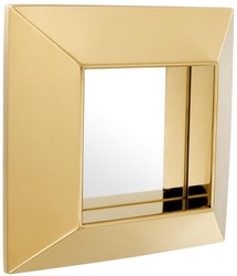 4251549340379 - Luxus Spiegel Gold 31 x 7 x H 31 cm - Edelstahl Wandspiegel