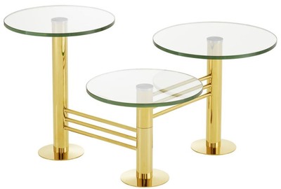 4251549340645 - Designer Wohnzimmer Beistelltisch Gold - Designer WohnzimmermÃ¶bel