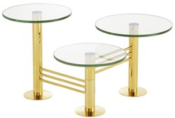 4251549340645 - Designer Wohnzimmer Beistelltisch Gold - Designer WohnzimmermÃ¶bel