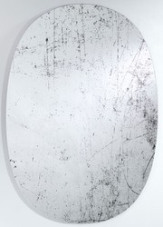 4251549340911 - Designer Wandspiegel Schwarz 76 x H 110 cm - Luxus Wohnzimmer Spiegel