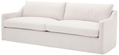 4251549341666 - Luxus Wohnzimmer Sofa WeiÃ 230 x 100 x H 75 cm - WohnzimmermÃ¶bel