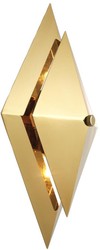 4251549341703 - Luxus Wohnzimmer Wandleuchte Gold 26 x 115 x H 39 cm - Designer Leuchte
