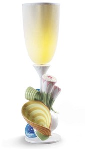 4251549342342 - Designer Porzellan LED Tischleuchte Mehrfarbig Ã 11 x H 41 cm - Luxus QualitÃ¤t