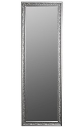 4251549342861 - Barock Wandspiegel Silber 62 x H 187 cm - Handgefertigter Spiegel im Barockstil