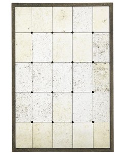 4251549343394 - Luxus Wandspiegel 85 x H 125 cm - Designer Spiegel mit Stahlrahmen im Antik Look