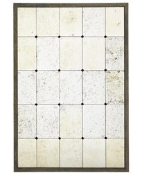 4251549343394 - Luxus Wandspiegel 85 x H 125 cm - Designer Spiegel mit Stahlrahmen im Antik Look