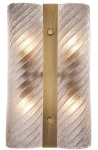 4251549343547 - Luxus Wandleuchte Antik Messing 30 x 8 x H 485 cm - Wandlampe mit mundgeblasenem Glas