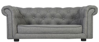 4251549343769 - Luxus Chesterfield Hunde & Katzen Sofa 90 x 48 x H 34 cm - Verschiedene Farben - Luxus TiermÃ¶bel