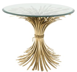 4251549344292 - Luxus Beistelltisch Antik Gold Ã 90 x H 70 cm - Runder Designer Beistelltisch mit abgeschrÃ¤gter Tischplatte