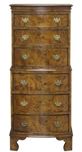 4251549345121 - Luxus Jugendstil Kommode mit 6 Schubladen Hellbraun 553 x 418 x H 1325 cm - Barock & Jugendstil MÃ¶bel