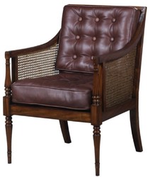 4251549345824 - Luxus Jugendstil Salon Sessel Dunkelbraun   Braun 68 x 65 x H 98 cm - Hotel MÃ¶bel