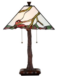 4251549345862 - Luxus Tiffany Tischleuchte Mehrfarbig 41 x 41 x H 64 cm - Wohnzimmer Deko Accessoires