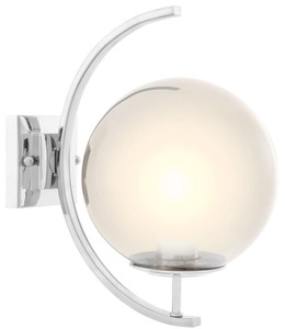 4251549346517 - Designer Wohnzimmer Wandleuchte Silber 20 x 30 x H 32 cm - DesignermÃ¶bel