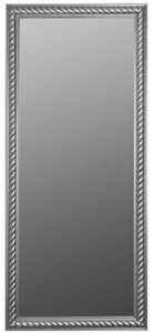 4251549347460 - Barock Wohnzimmer Wandspiegel Antik Silber 72 x H 162 cm - Handgefertigter Spiegel im Barockstil