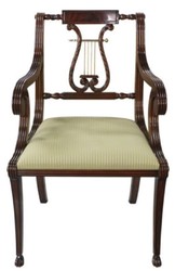 4251549348375 - Luxus Barock Esszimmerstuhl mit Armlehnen Braun   Gold 59 x 59 x H 88 cm - EsszimmermÃ¶bel