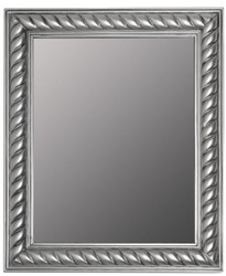 4251549348580 - Barock Spiegel   Wandspiegel Antik Silber 52 x H 62 cm - BarockmÃ¶bel