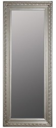 4251549348979 - Barock Wandspiegel Silber 60 x H 150 cm - Handgefertigter Spiegel im Barockstil